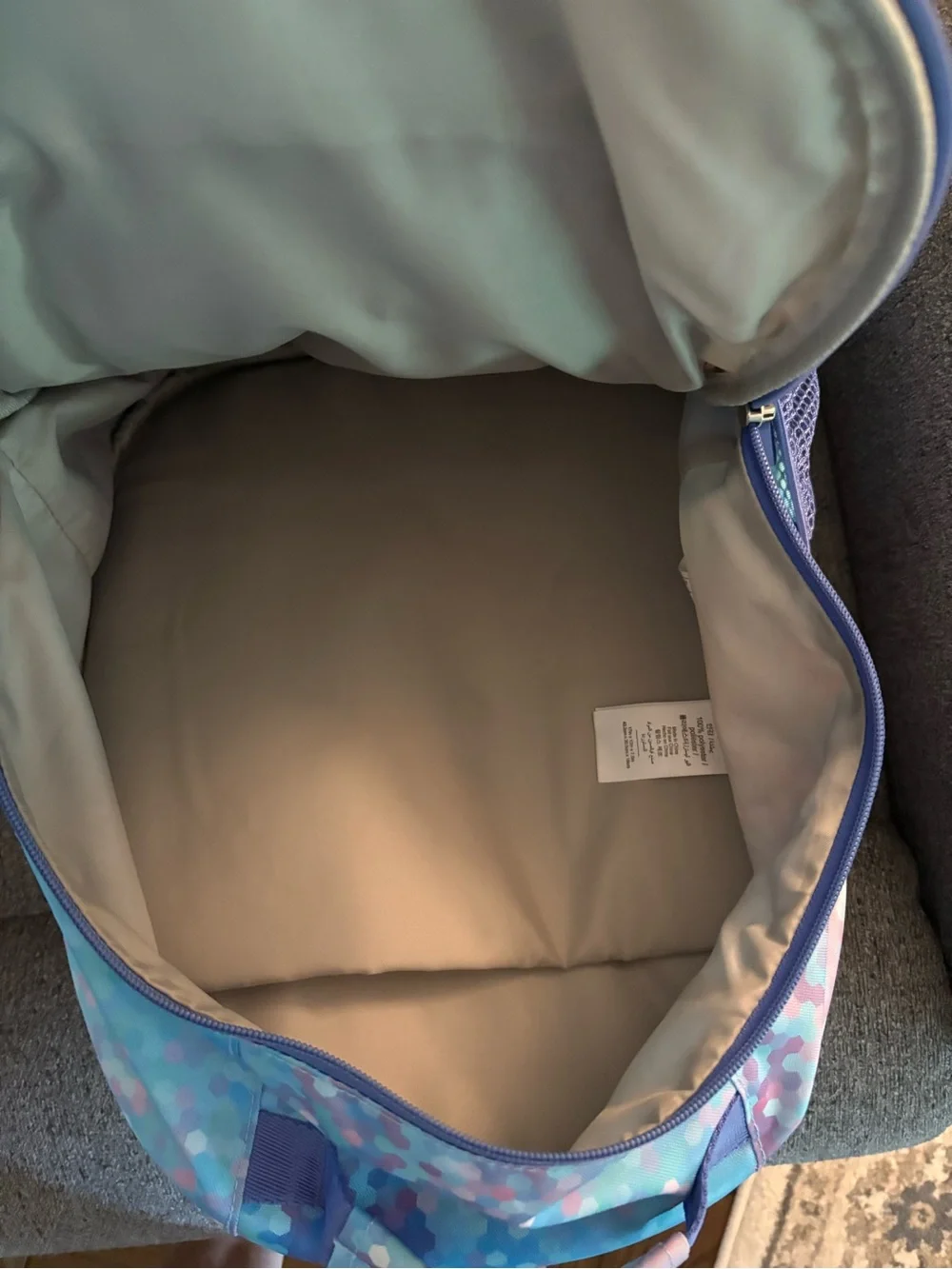 💜 Pottery Barn Teen Gear Up Backpack Size Large in Confetti Pattern 💜